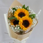3 pcs Sunflower Bouquet
