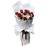 12 Red Roses Bouquet